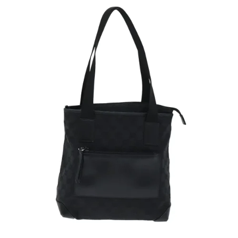 Gucci Vintage Pre-owned Canvas gucci-bags Black Dames