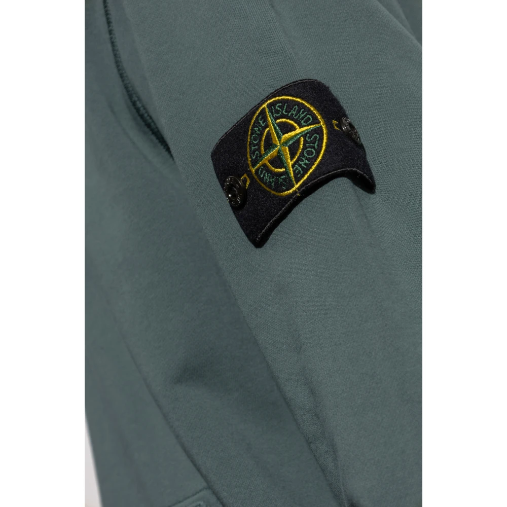Stone Island Hoodie Green Heren