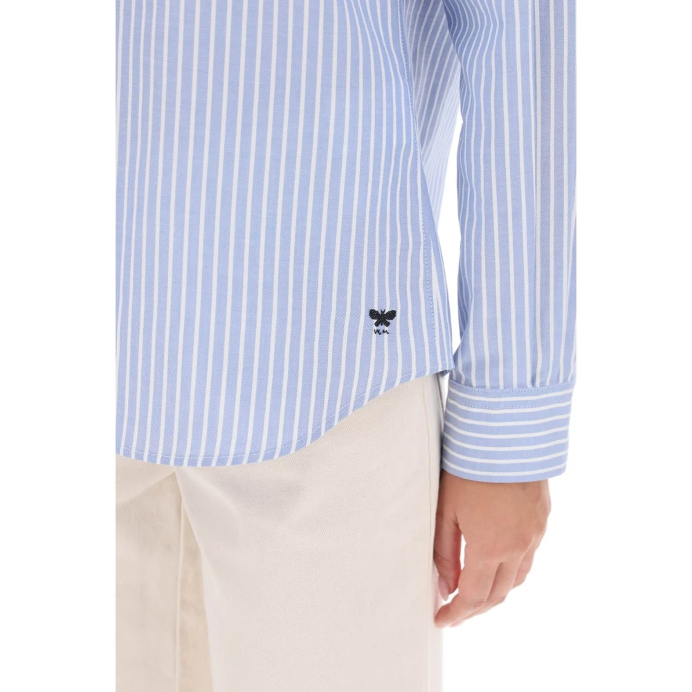 Max Mara Weekend Klassieke Witte Button-Up Shirt Multicolor Dames