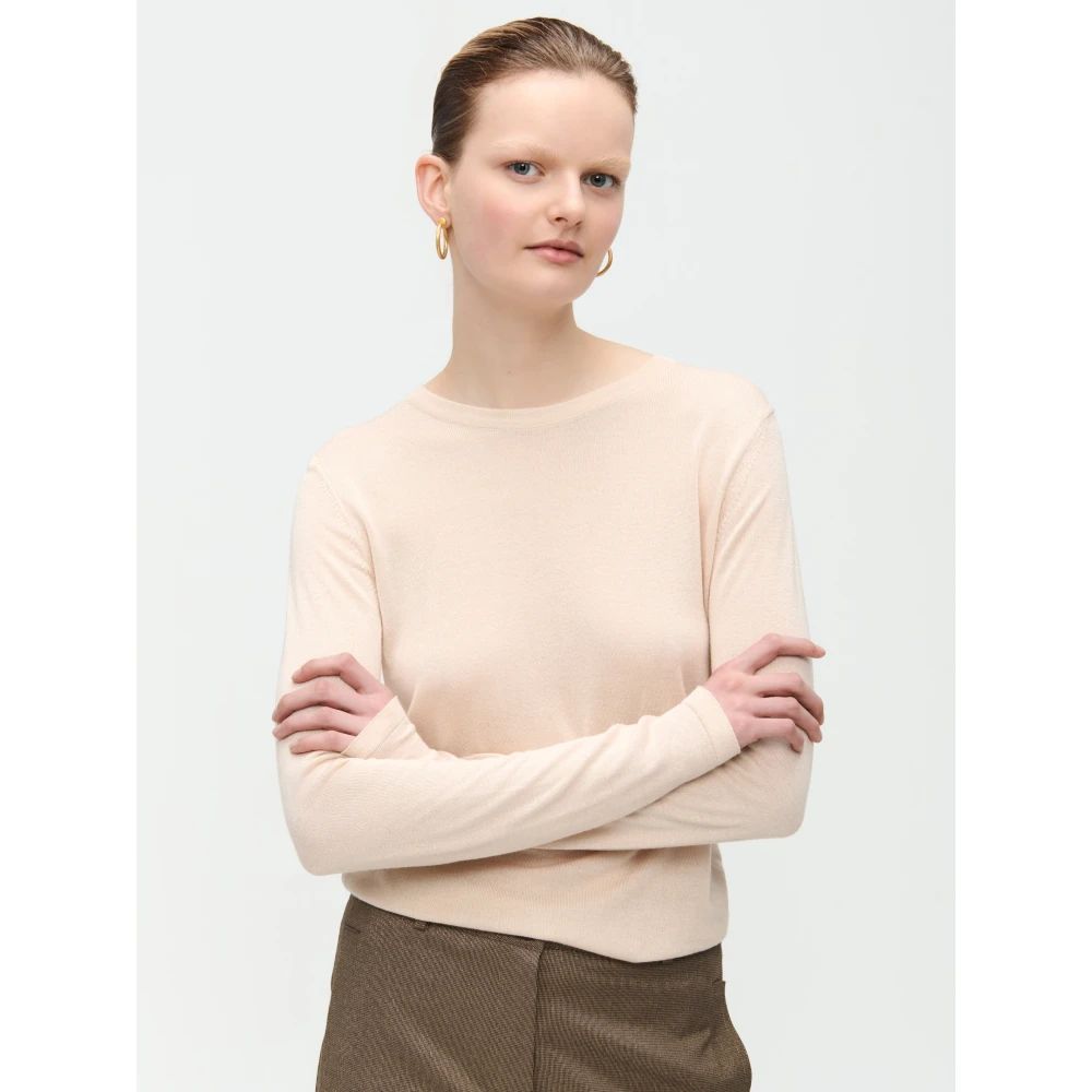 Jane Lushka Katherine Pu Pullover Beige Dames
