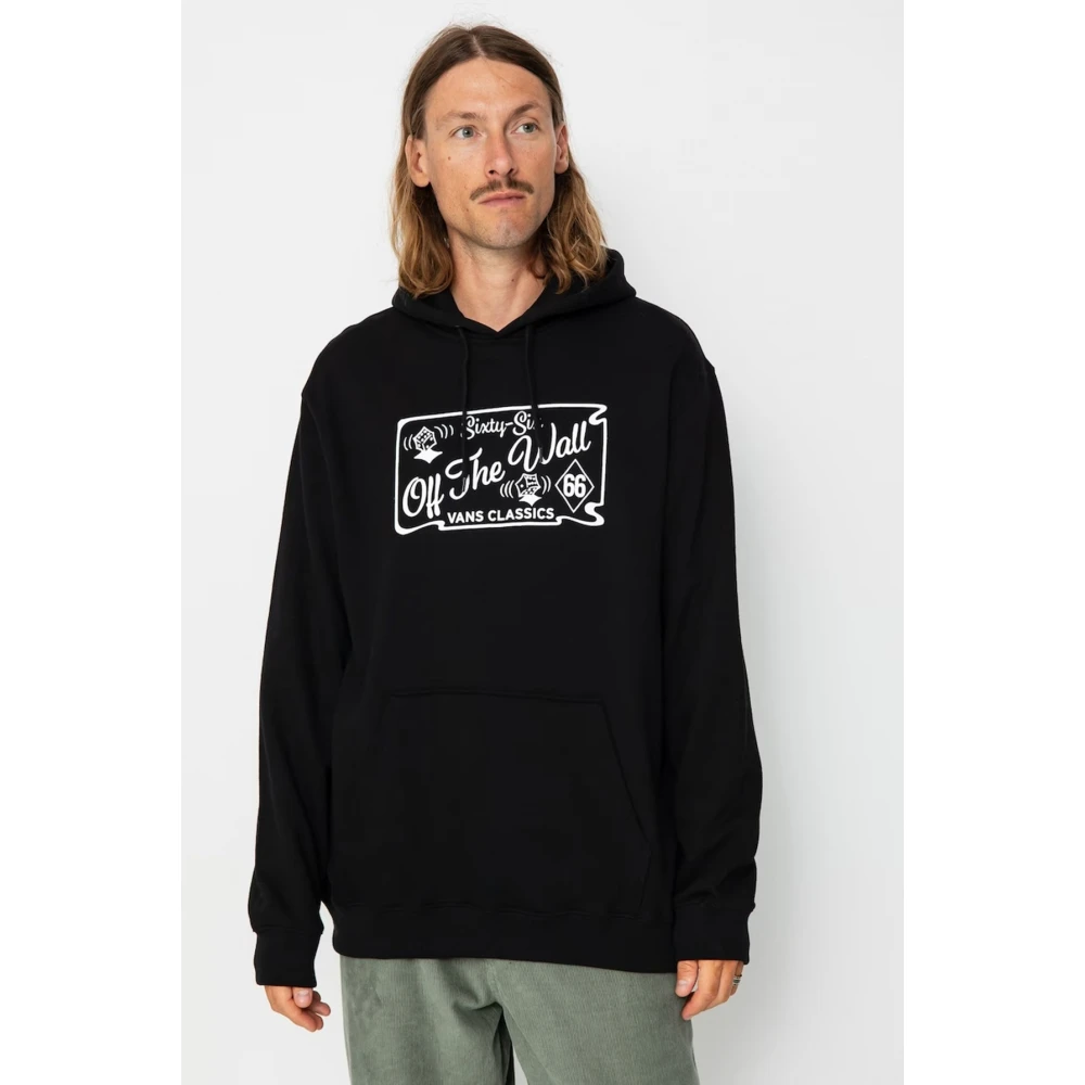 Vans Hoodies Black Heren