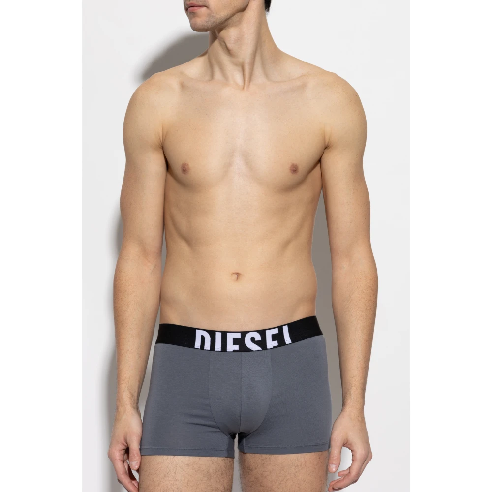 Diesel Boxers Damien-D-Pop-40 Gray Heren
