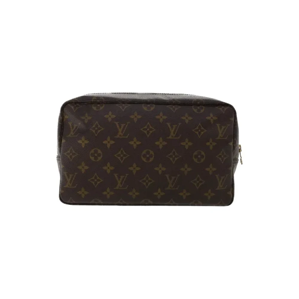 Louis Vuitton Vintage Pre-owned Fabric clutches Brown Dames
