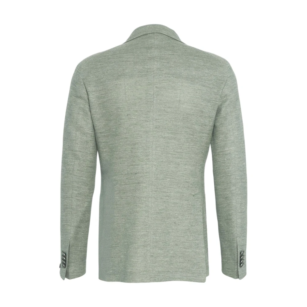 Tagliatore Herenkleding Blazer Groen Ss25 Green Heren