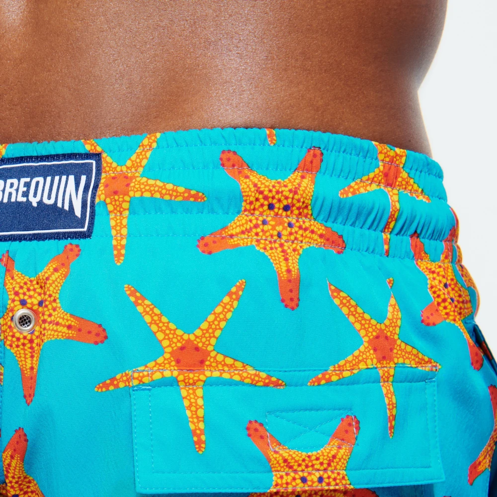 Vilebrequin Stretch Zwemkleding Starfish Dance Blue Heren