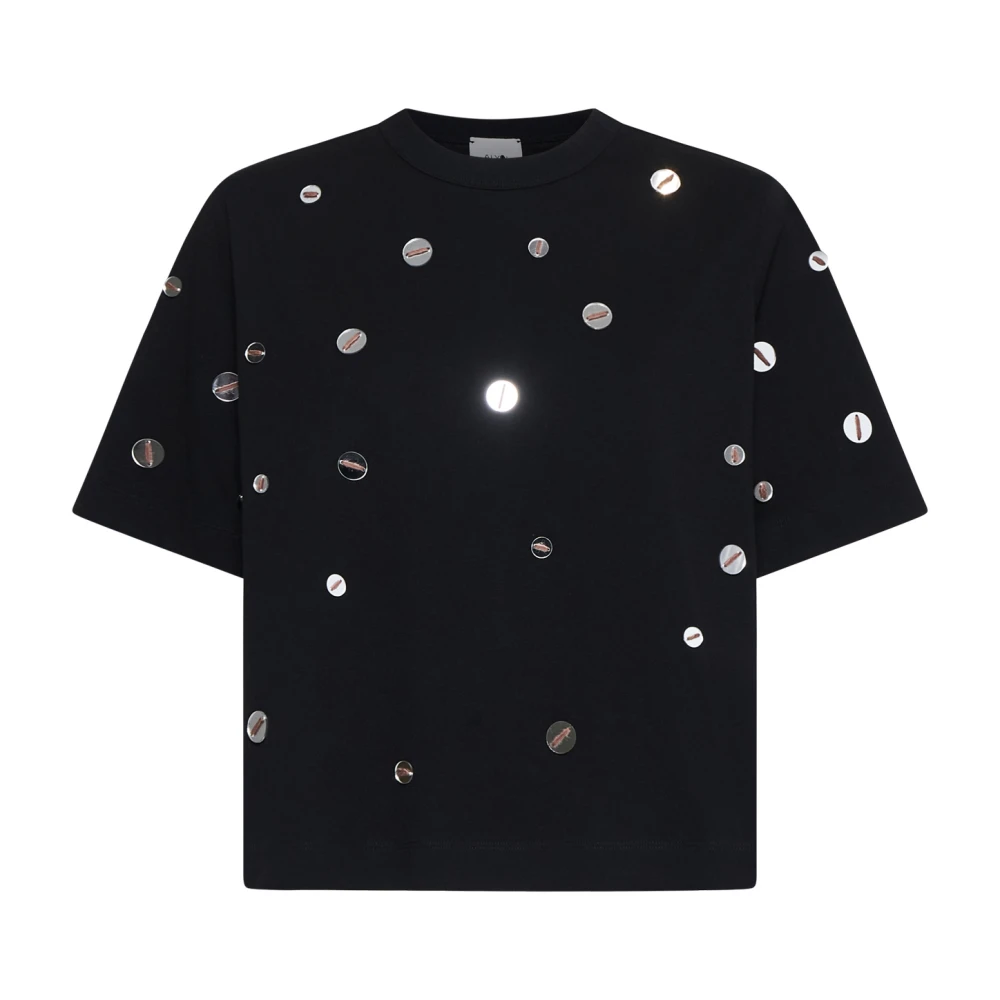 Alysi - Tops > T-Shirts - Black - Alysi - Modalova
