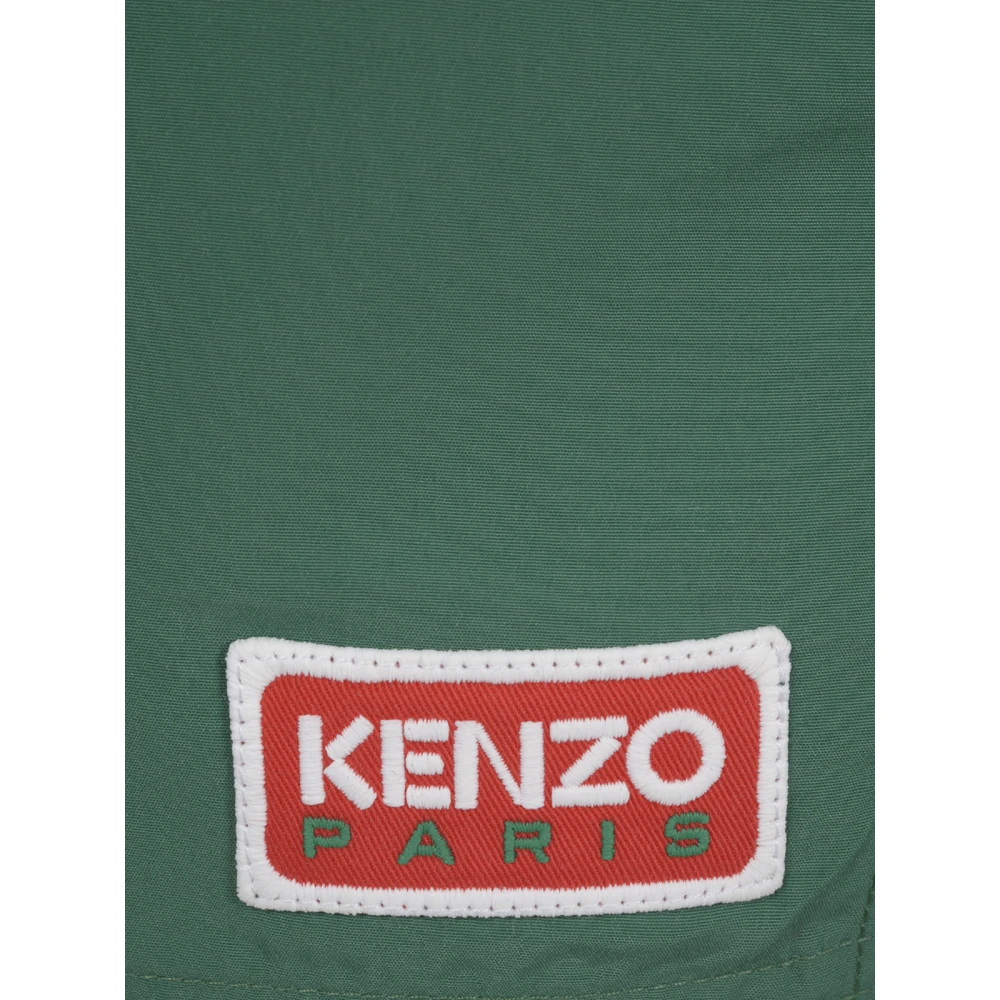 Kenzo Groene Zeekleding Badpak Green Heren