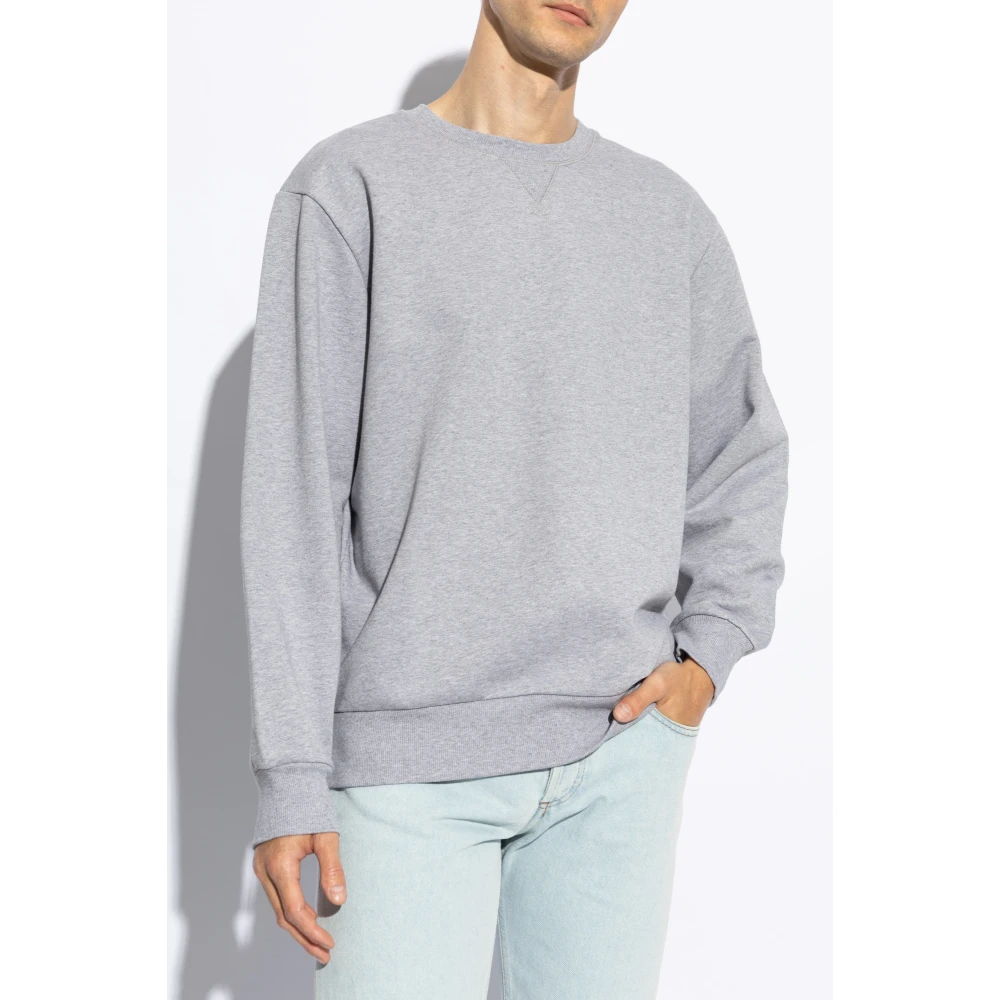 A.p.c. Sweatshirt `Tab` Gray Heren