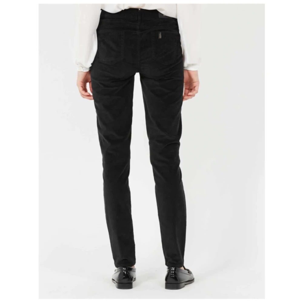 Liu Jo Divine Skinny Jeans in Zwart Katoen Black Dames