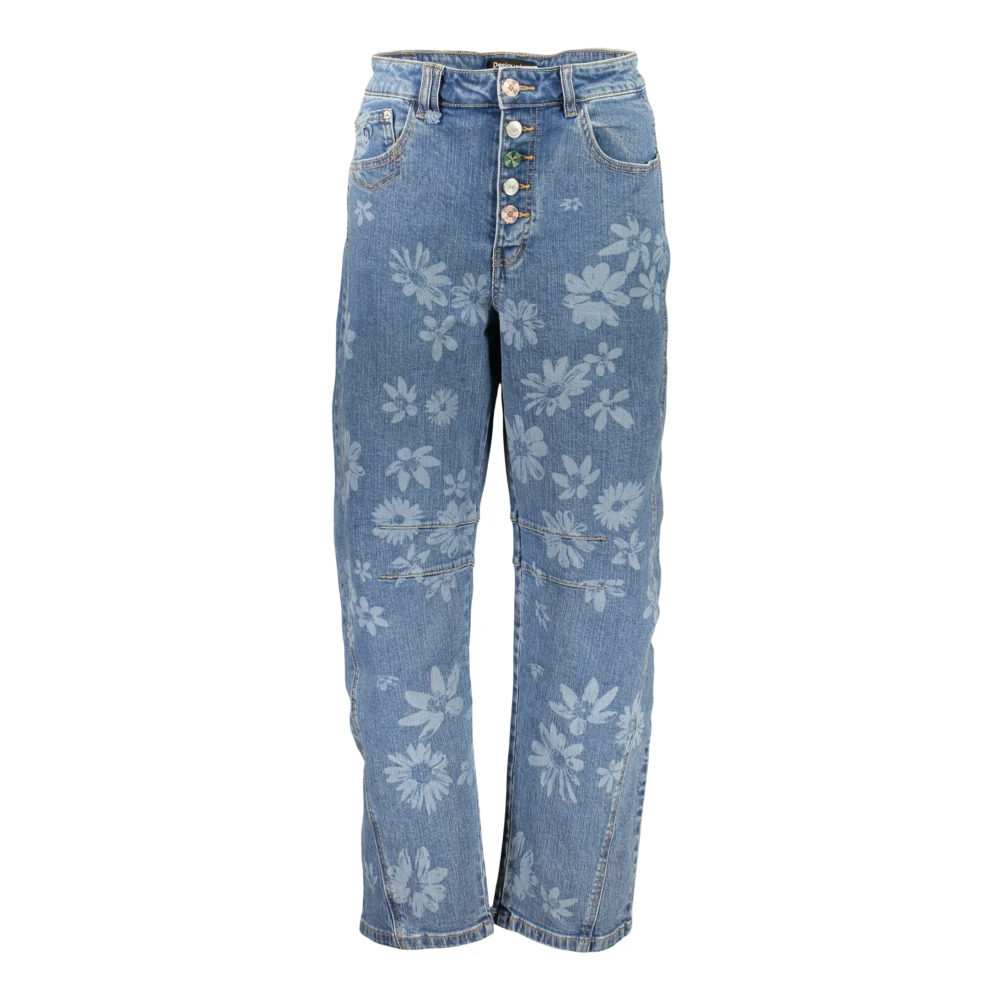 Desigual Mujer Azul Vaqueros, Talla: M