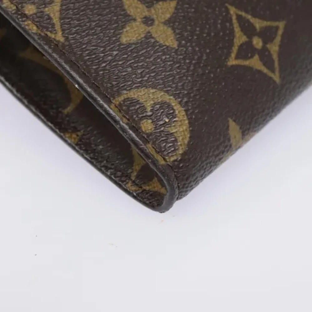 Louis Vuitton Vintage Pre-owned Canvas pouches Brown Dames