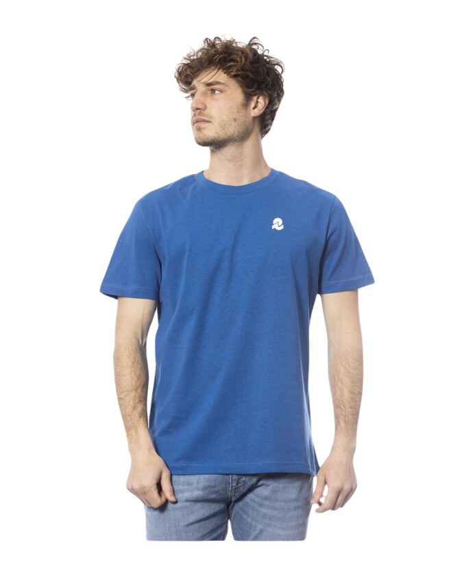 blue-logo-print-cotton-t-shirt