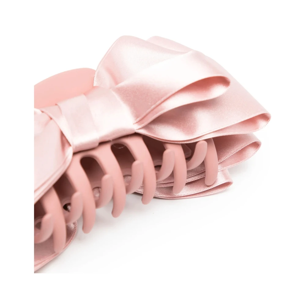 Jennifer Behr Zijden Satijnen Strik Haaraccessoire Pink Dames