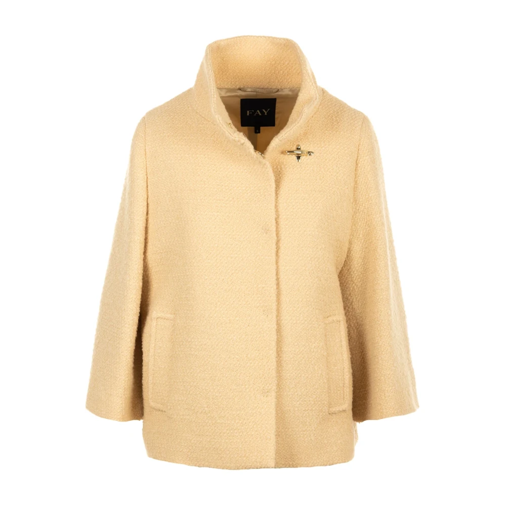 Fay Beige Jassen voor Vrouwen Beige Dames