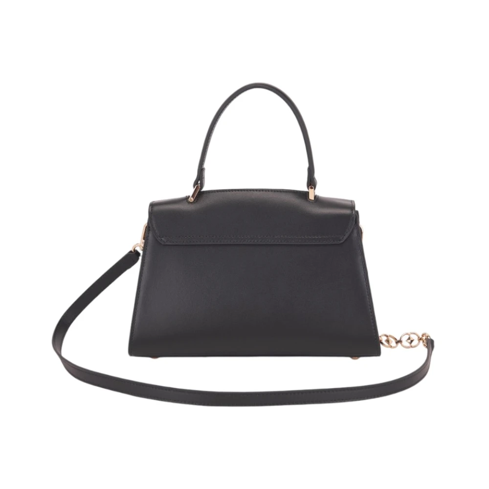 La Carrie Stijlvolle Leren Tas Black Dames
