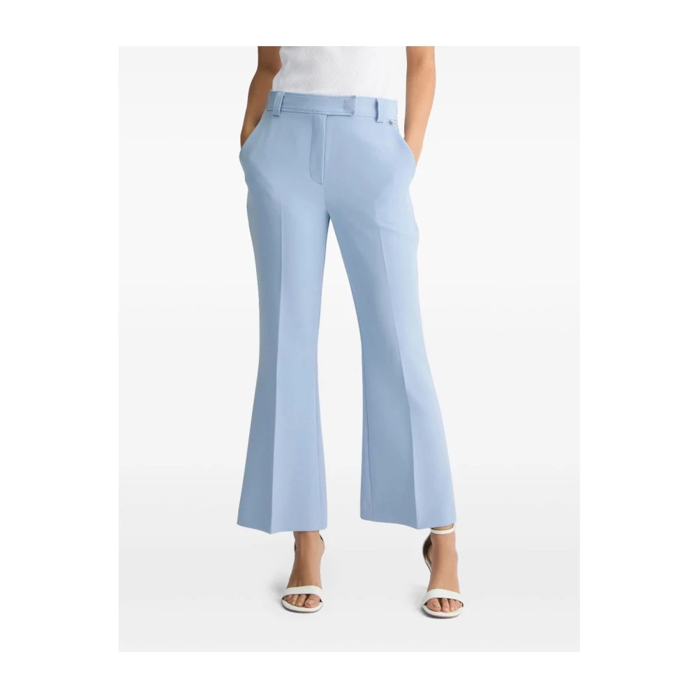 Liu Jo Celeste Broek Hemelsblauw Elegant Veelzijdig Blue Dames
