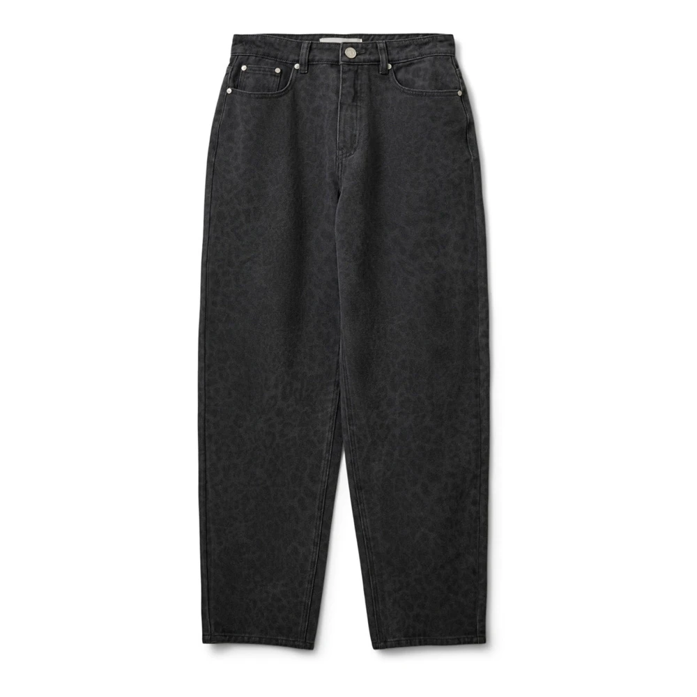 Sofie Schnoor Gray Loose-Fit Jeans - Female - Loose Fit Jeans - Xl - Jeans