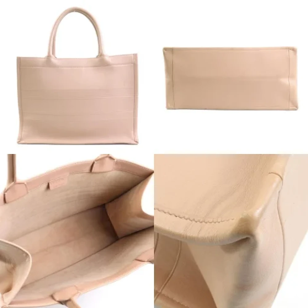 Dior Vintage Pre-owned Fabric dior-bags Pink Dames
