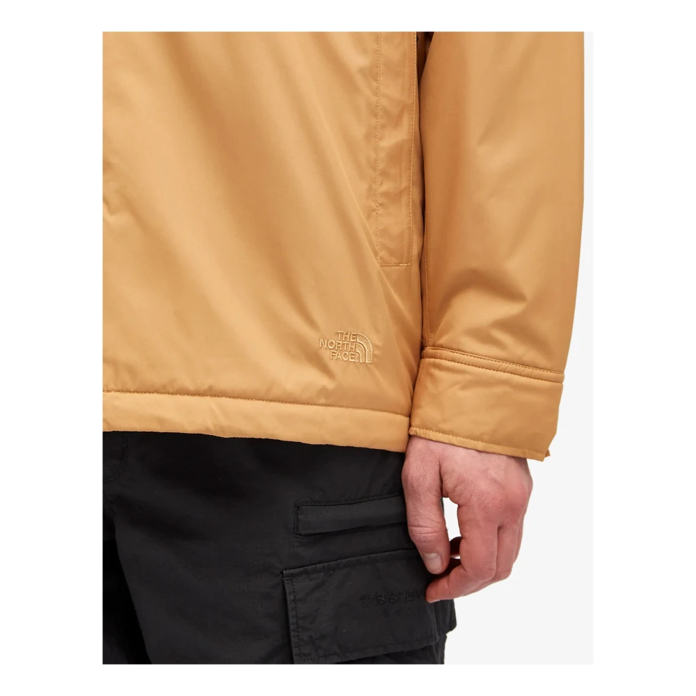 The North Face Heritage Stuffed Coach Jacket Almond Butter Brown Heren