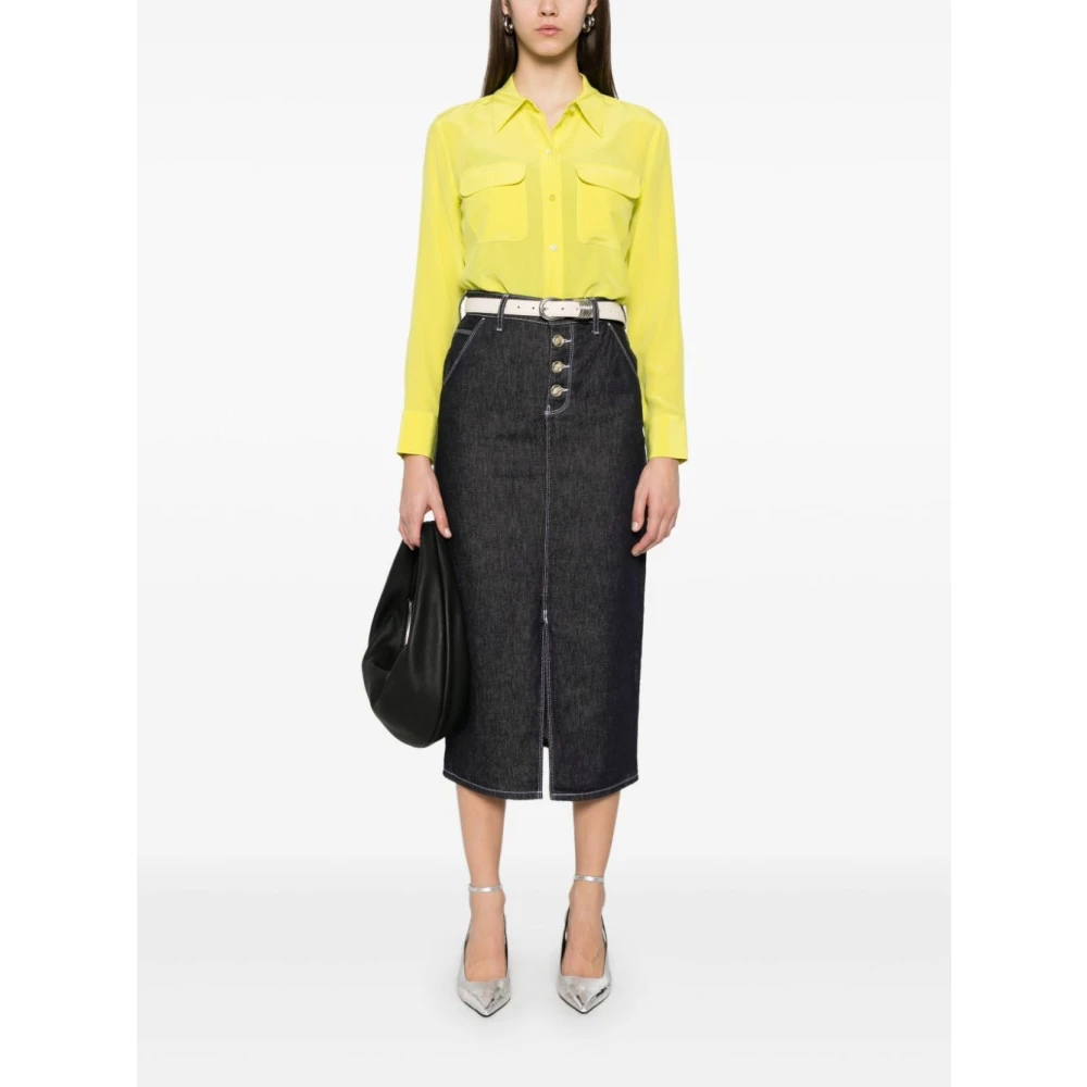 Karl Lagerfeld Denim ROK Blue Dames