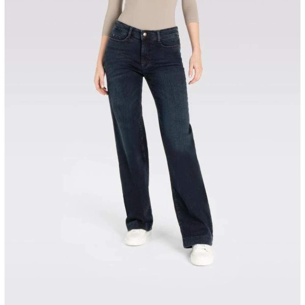 MAC Wijde Pijp Dream Jeans Blue Dames