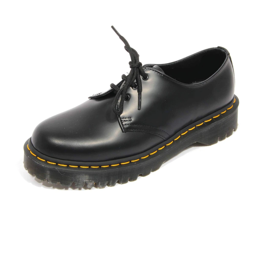 Dr. Martens Donna Nero - 1461 Bex Smooth Leather Oxford - Shoes - 40 Eu