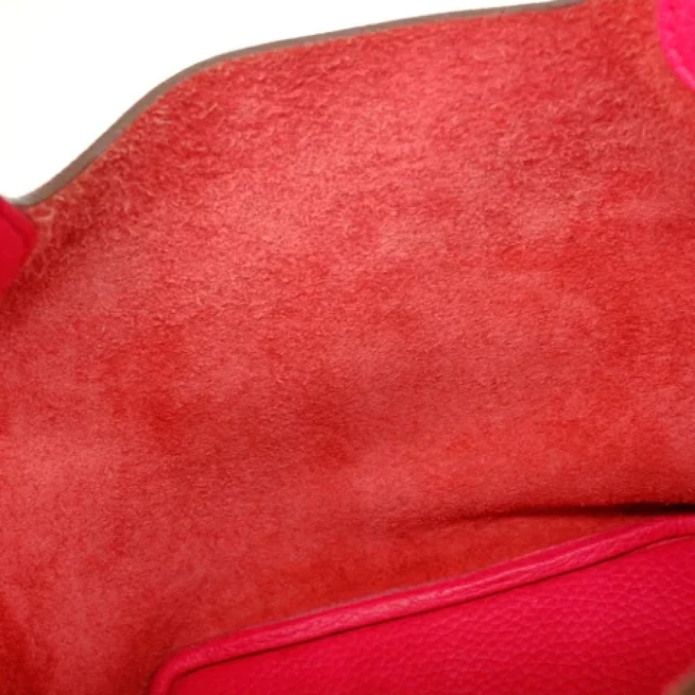 Hermès Vintage Pre-owned Fabric handbags Pink Dames