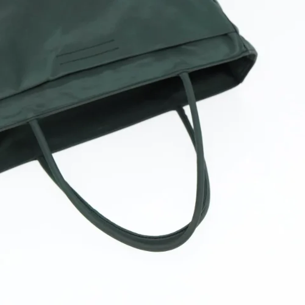 Prada Vintage Pre-owned Fabric totes Green Dames