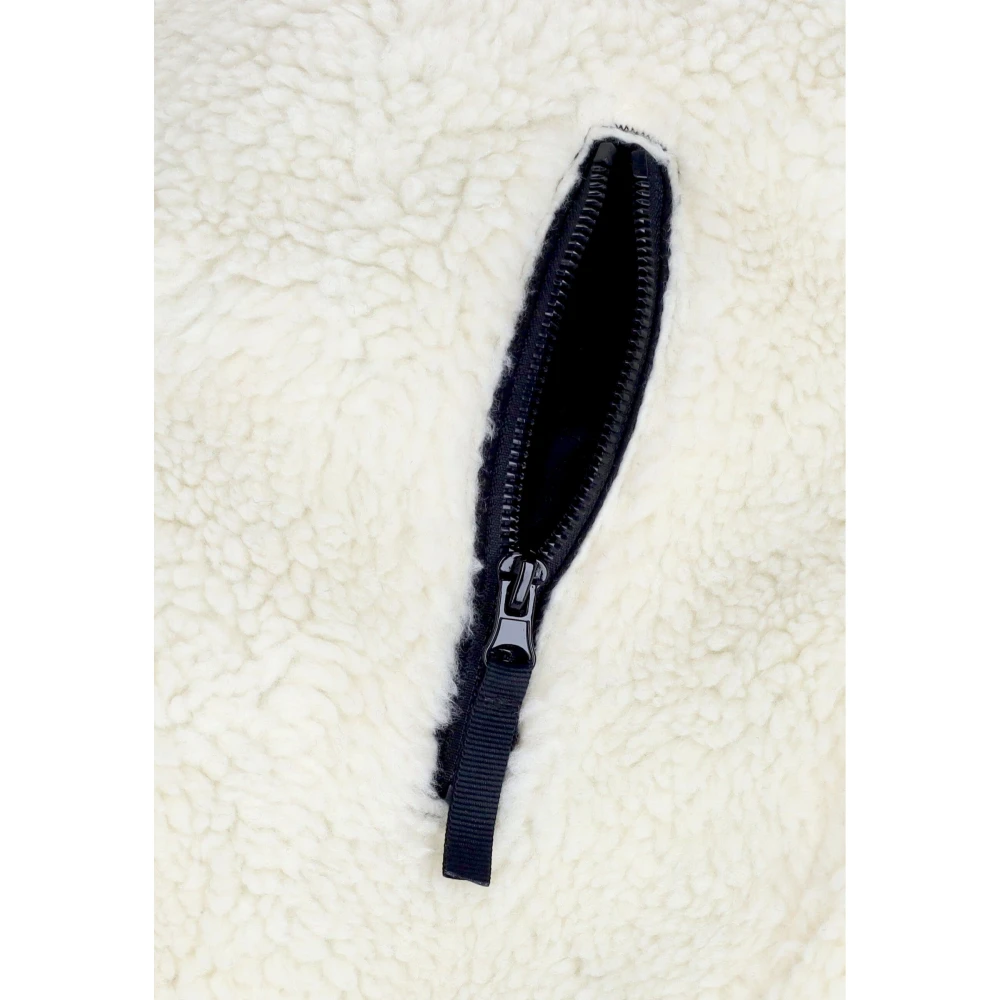 Obey Sherpa Icon Jas met Ritssluiting White Heren