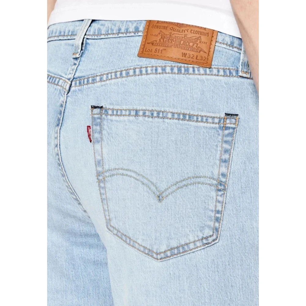 Levi's Slim Fit Jeans voor Heren Blue Heren