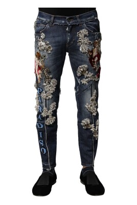 blue-rhinestone-embellish-skinny-denim-jeans