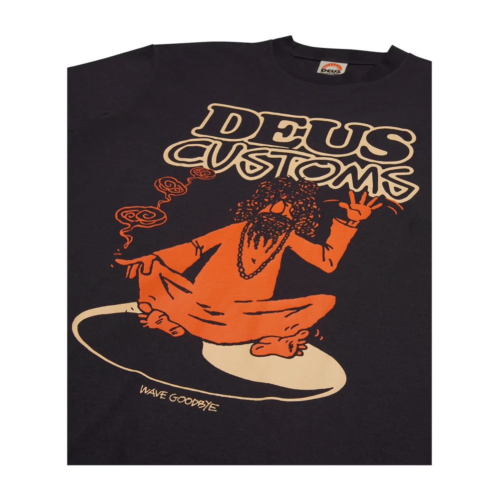 Deus Ex Machina Emphatic Wave Tee Gray Heren