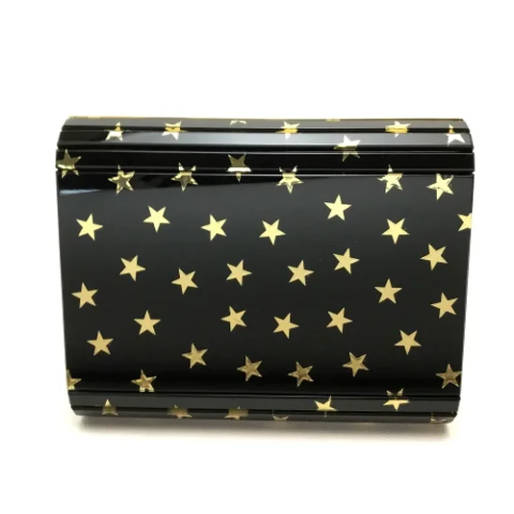 Jimmy Choo Pre-owned Plastic shoulder-bags Black Dames