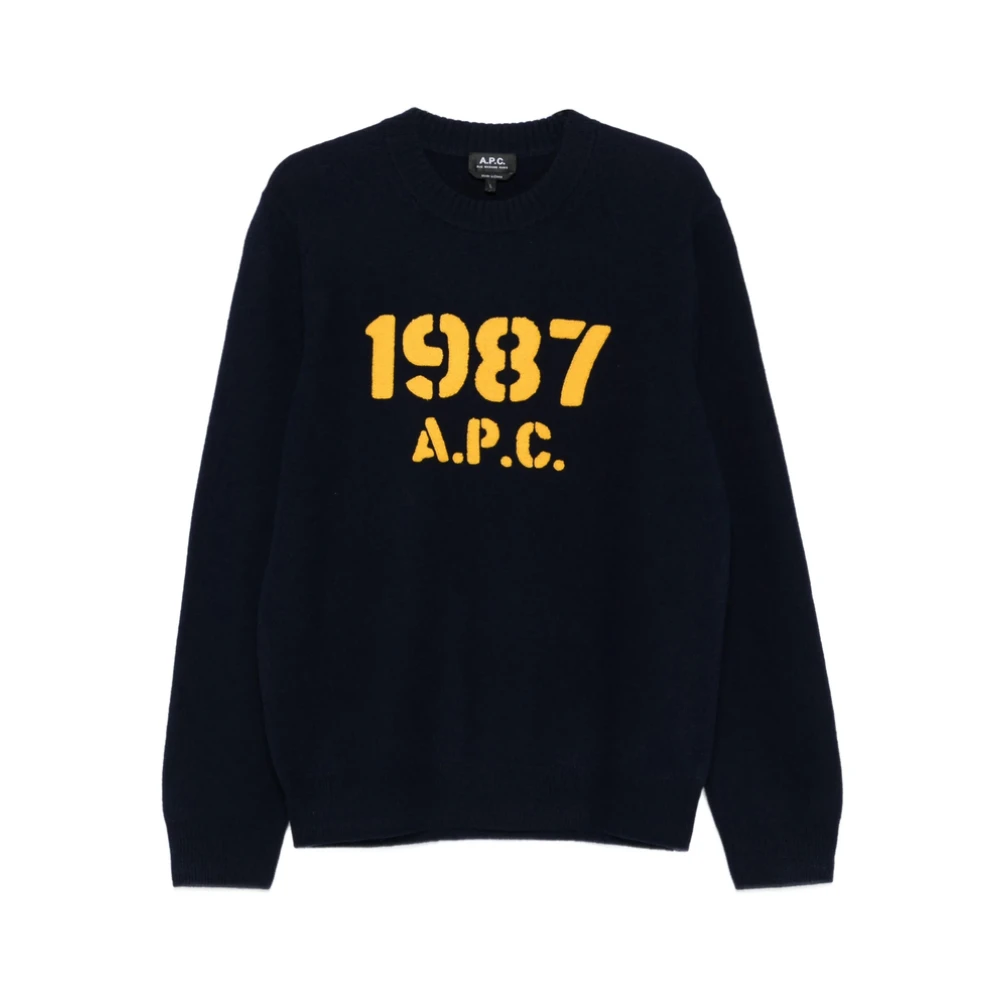 Knitwear > Round-neck Knitwear - - A.p.c. - Modalova