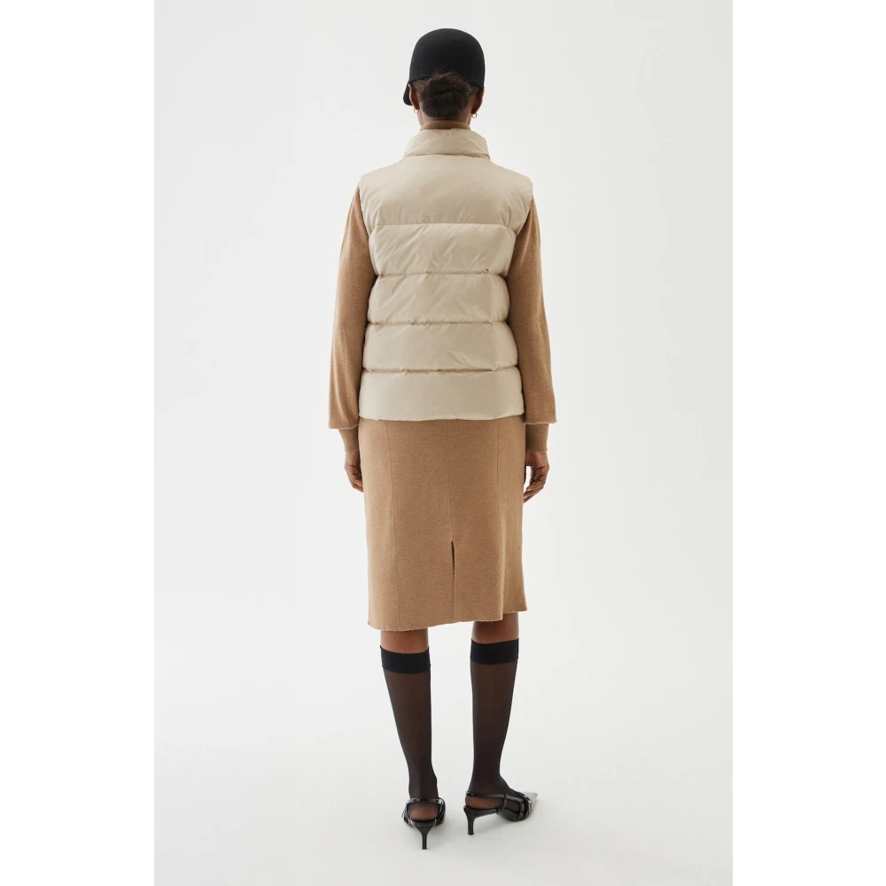 Busnel Amy Donsjas Beige Dames