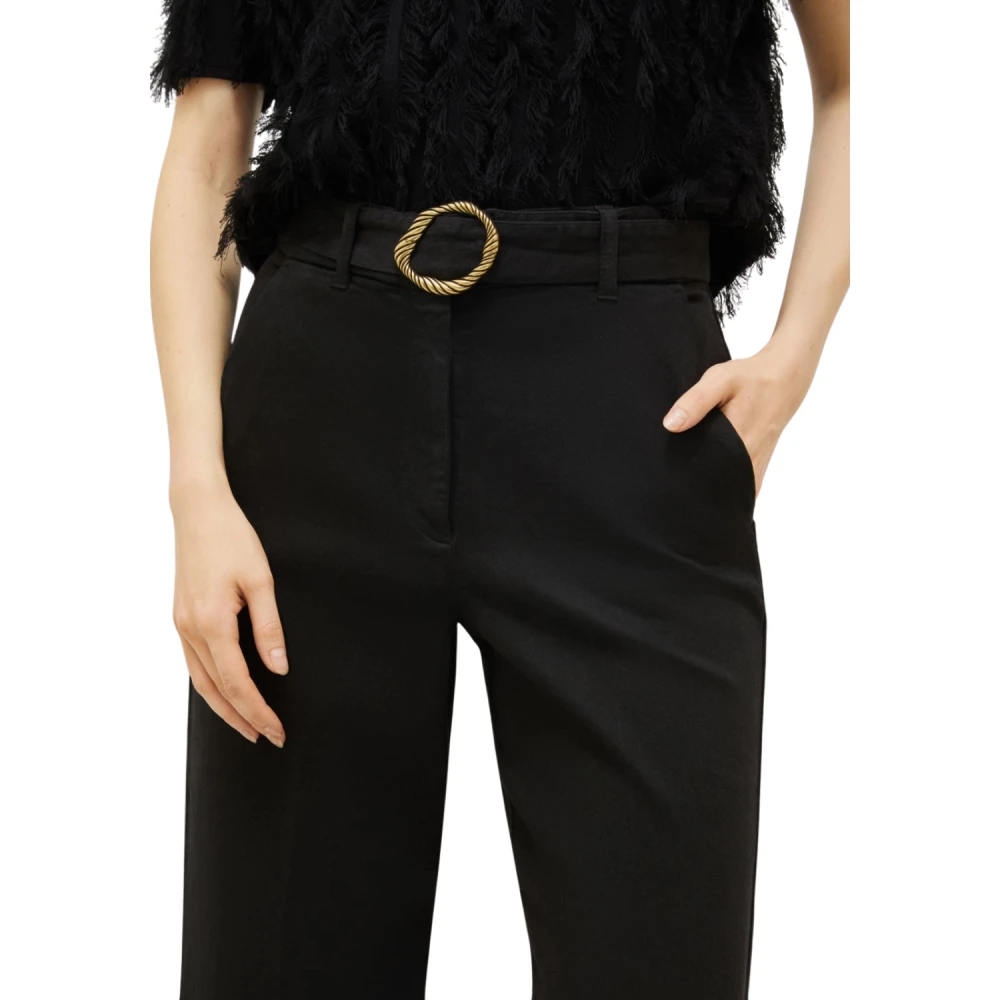 Marella Reseda Broek in Zwart Black Dames