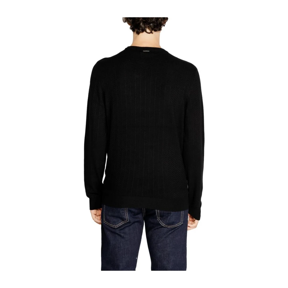 Antony Morato Sweater van elastaanmix voor heren Black Heren