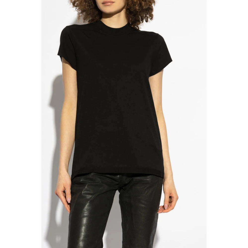 Rick Owens Small Level T-Shirt Black Dames