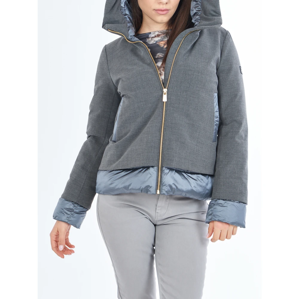 YES ZEE Antraciet Winterjas Gray Dames