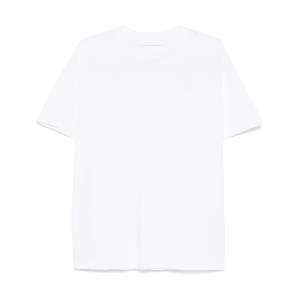 Moncler - Tops > T-Shirts - White - Moncler - Modalova