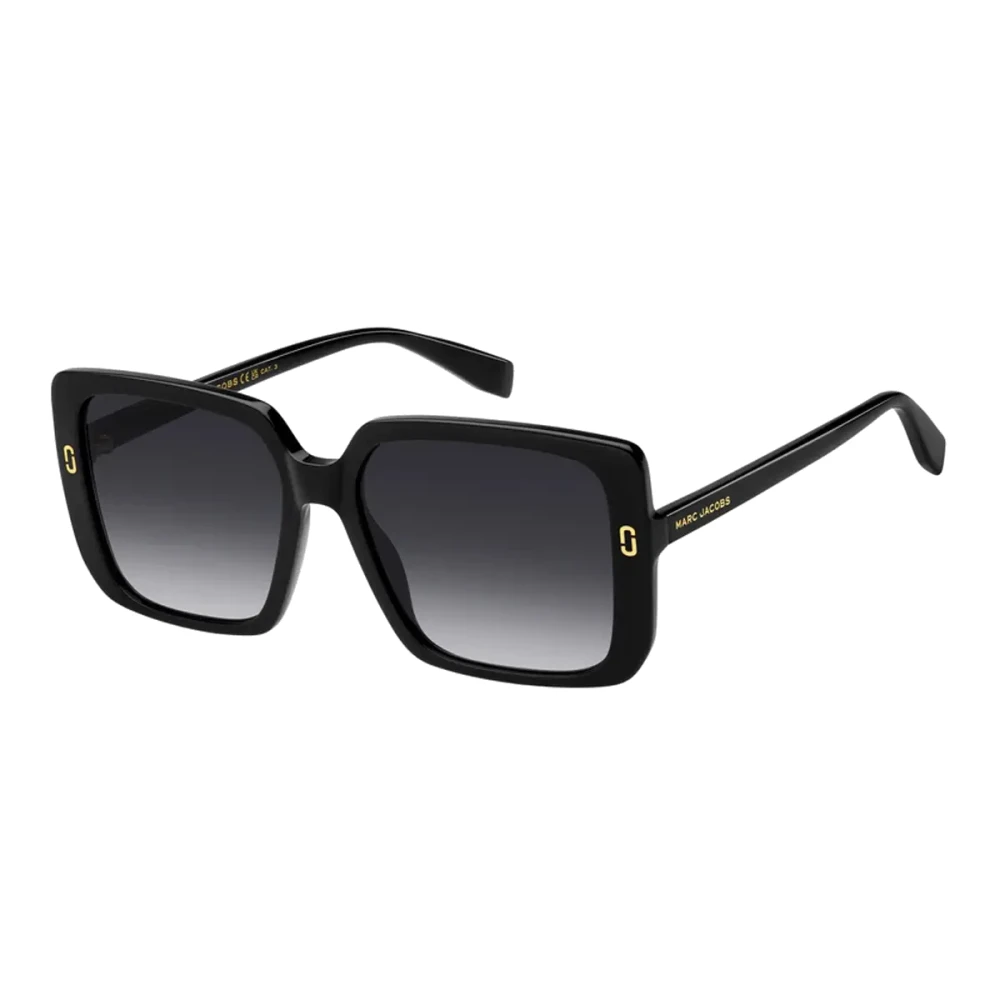 Marc Jacobs Women's Gold Square Sunglasses With Details