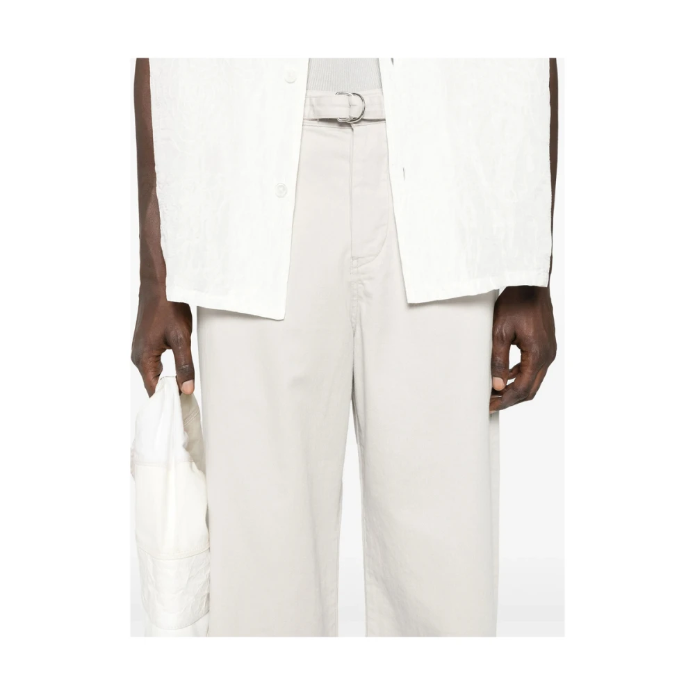 Our Legacy Beige D-Ring Riem Broek Beige Heren