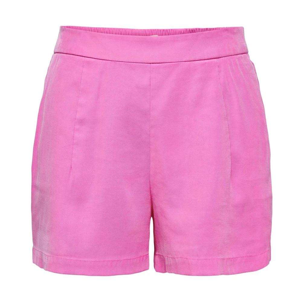 Only Viscose Bermuda Shorts voor Vrouwen Pink Dames