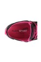baskets-de-course-noires-fuxia