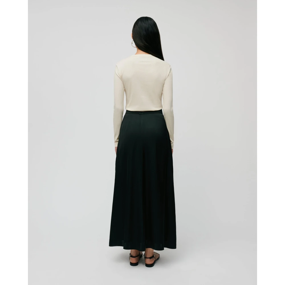 IVY OAK Katoen Comfortabele Ronde Hals Top White Dames