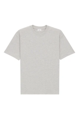 Grå Crewneck T-shirt med Cassandre Brodyr
