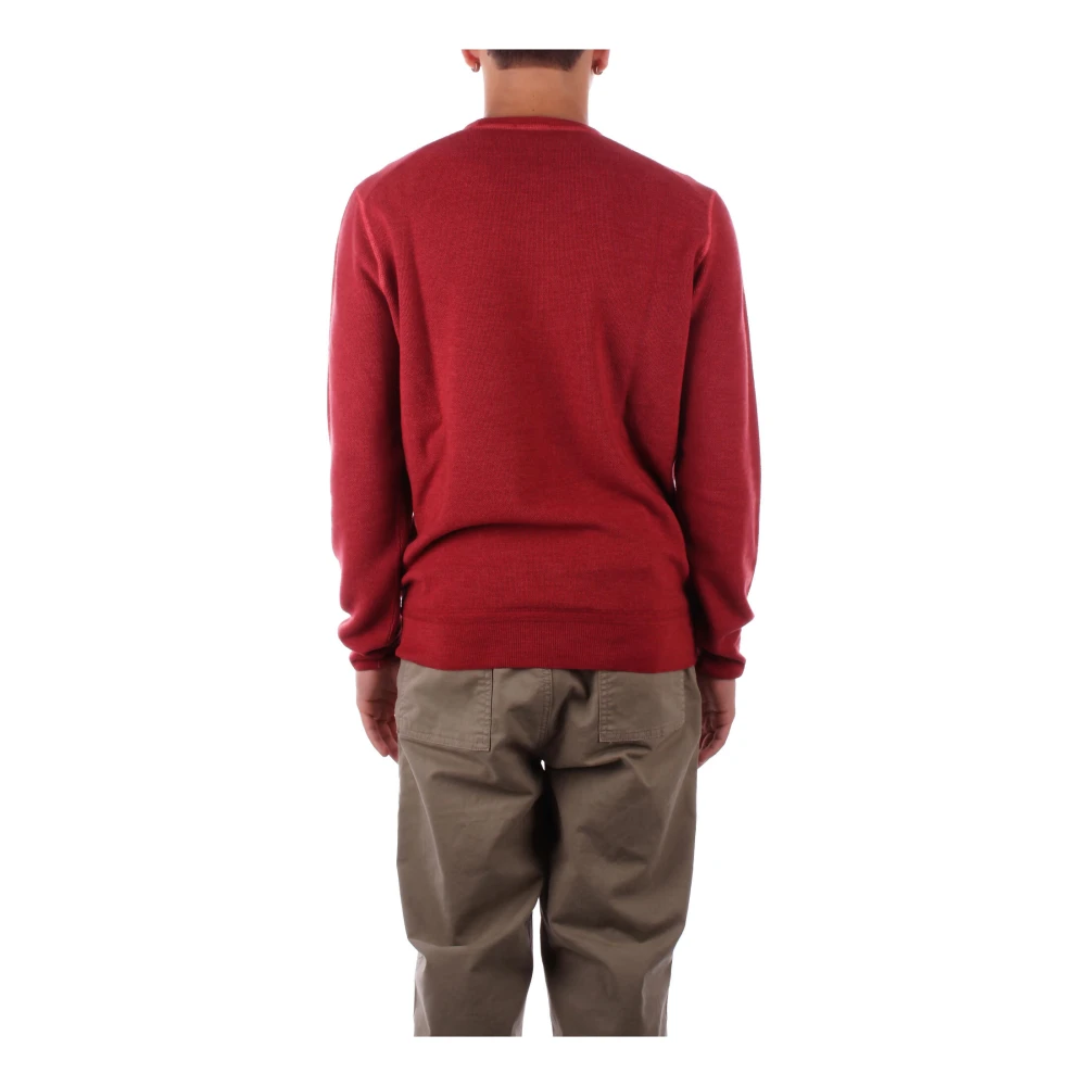 PAUL & SHARK Magenta Yachting Logo Sweater Red Heren