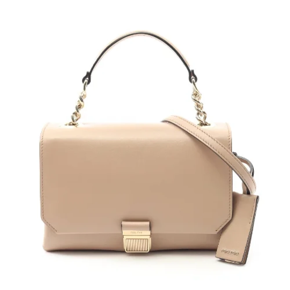 Pre-owned > Pre-owned Bags > Pre-owned Handbags - - Miu Miu Pre-owned - Modalova