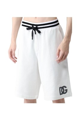striped-elastic-band-bermuda-shorts