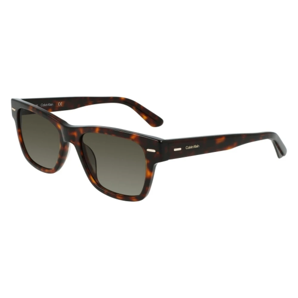 Calvin Klein Men's Brown Acetate Sunglasses For - Sunglasses - 53 Mm - Accessories